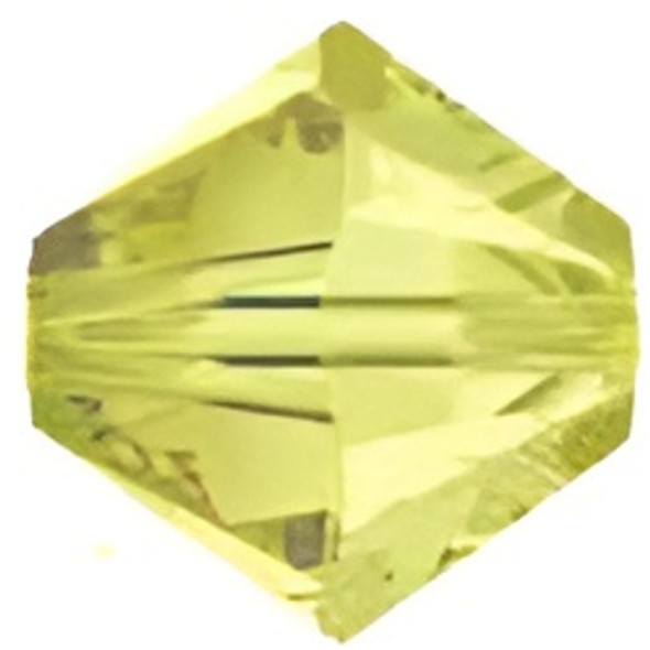 ELITE Eureka Crystal Bicone Bead 4mm JONQUIL 5328