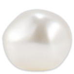 Swarovski Crystal Pearl 12mm Baroque Round WHITE 5841 2