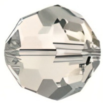 Swarovski Crystal Faceted Round Bead 2mm CRYSTAL MOONLIGHT 5000