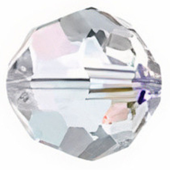 ELITE Eureka Crystal Faceted Round Bead 3mm CRYSTAL AB 5000