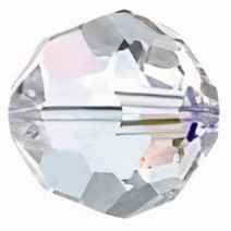 Swarovski Crystal Faceted Round Bead 3mm CRYSTAL AB 5000