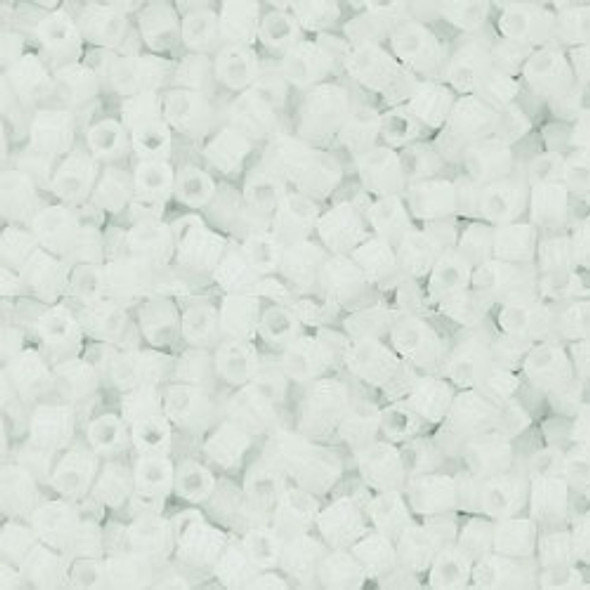 Toho CUBE Seed Beads 1.5mm OPAQUE WHITE