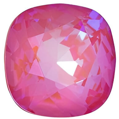 Swarovski Crystal Cushion Fancy Stone 10mm LOTUS PINK DELITE LacquerPRO 4470