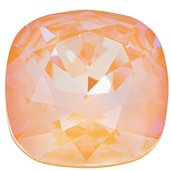 ELITE Eureka Crystal Cushion Fancy Stone 10mm CRYSTAL PEACH DELITE LacquerPRO 4470