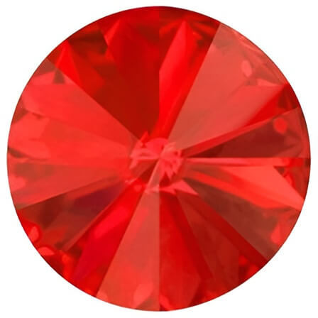 Swarovski Crystal Rivoli Stone 12mm LIGHT SIAM 1122