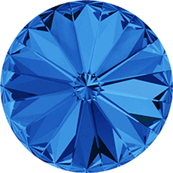 ELITE Eureka Crystal Rivoli Stone 8mm SAPPHIRE 1122