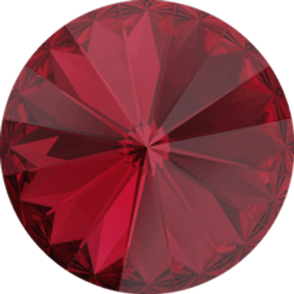 ELITE Eureka Crystal Rivoli Stone 12mm SCARLET 1122