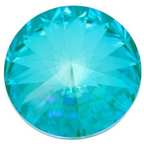 Swarovski Crystal Rivoli Stone 14mm CRYSTAL LAGUNA DELITE LacquerPRO 1122