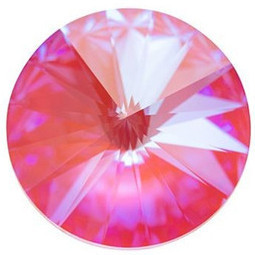 Swarovski Crystal Rivoli Stone 14mm LOTUS PINK DELITE LacquerPRO 1122