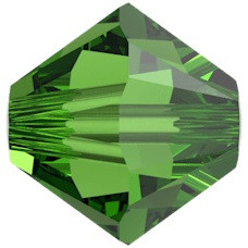 Swarovski Crystal Bicone Beads 4mm  FERN GREEN 5328