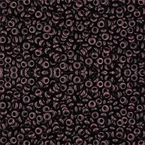 Toho DEMI 11/0 Seed Beads HYBRID METALLIC SUEDE RED COPPER
