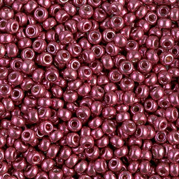 Miyuki ROUND 8/0 Seed Beads DURACOAT GALVANIZED MAGENTA  (22 grams tube)