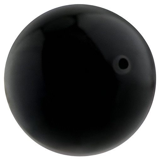 MYSTICK BLACK Swarovski Crystal Pearls 3mm Round