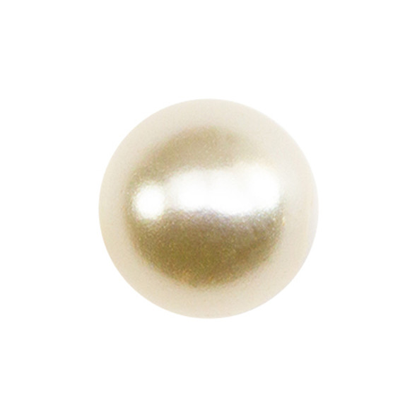 Krakovski Crystal Round Pearls 6mm CREAM