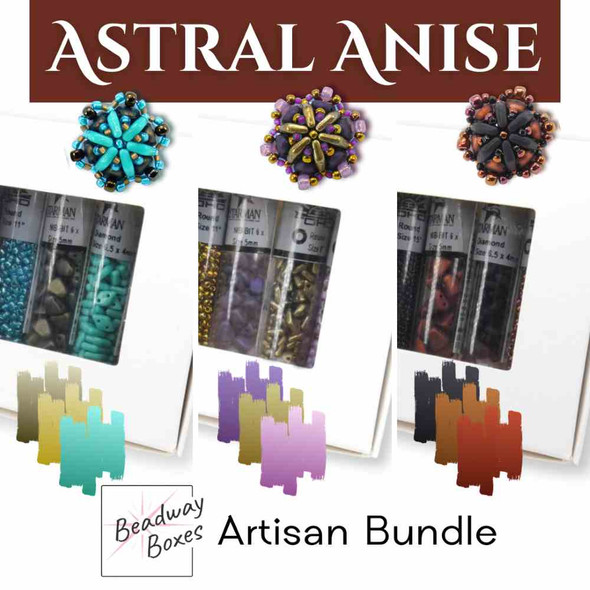 Astral Anise Earrings Artisan Bundle 3 Pack