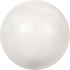 Swarovski Crystal Pearl 8mm Round WHITE 5810