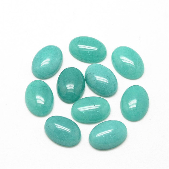 Gemstone Oval Cabochon 18x13mm Natural WHITE JADE TURQUOISE