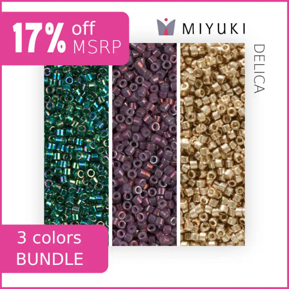 Parade Night Miyuki Delica 11/0 Seed Beads Bundle