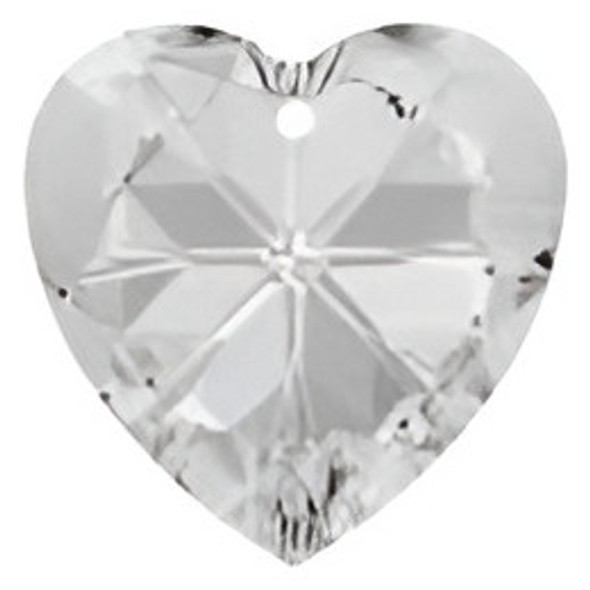 ELITE Eureka Crystal Heart Pendant 10mm CRYSTAL 6228