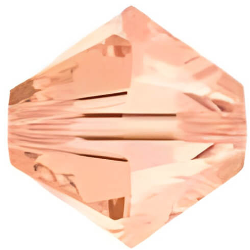 Swarovski Crystal Bicone Beads 4mm LIGHT PEACH 5328