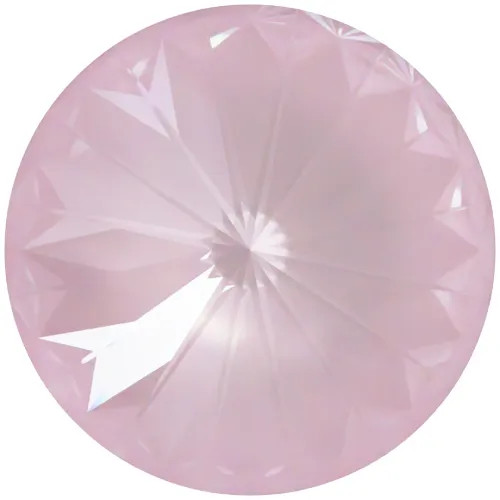 Swarovski Crystal Rivoli Stone 12mm CRYSTAL SOFT ROSE IGNITE 1122
