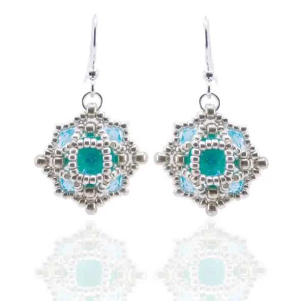 LIGHT TURQUOISE 5328 Swarovski Crystal Bicone Bead 4mm