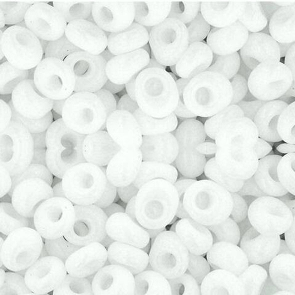 Toho MAGATAMA Seed Beads 4mm OPAQUE WHITE