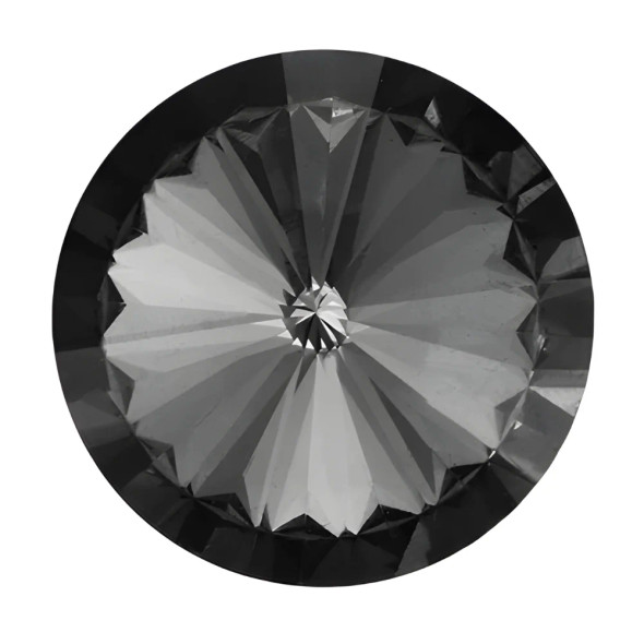 Krakovski Crystal Rivoli 14mm Black Diamond