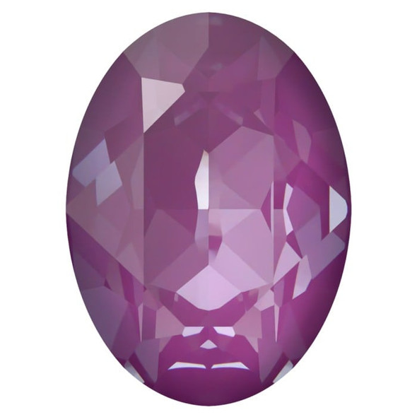 Swarovski Crystal Oval Fancy Stone 18mm CRYSTAL ORCHID IGNITE 4120