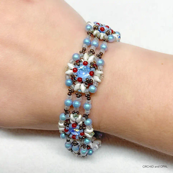 Berry Frost Beaded Bracelet by Orchid and Opal Jewelry and Beads Berry Frost Beaded Bracelet by Orchid and Opal Jewelry and Beads