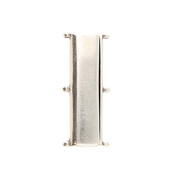 Cymbal Axos II Antique Silver Magnetic Clasp for Delica | Eureka