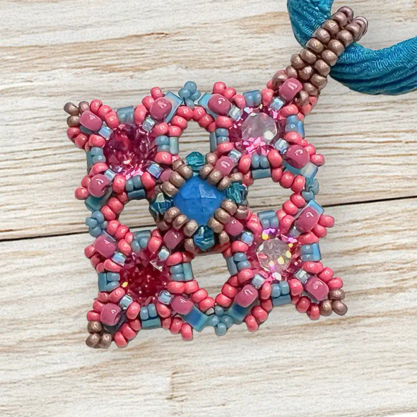 Sunset Pendant Beading Tutorial Sunset Pendant Beading Tutorial
