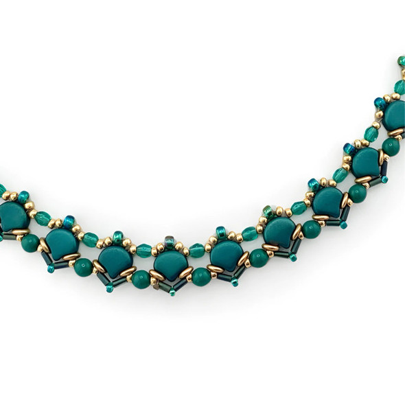 Used in the Queen's Trellis necklace - FREE tutorial