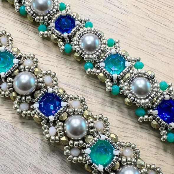 Stalactite Bracelet Beading Tutorial by Bronzepony Beaded jewelry Stalactite Bracelet Beading Tutorial by Bronzepony Beaded jewelry