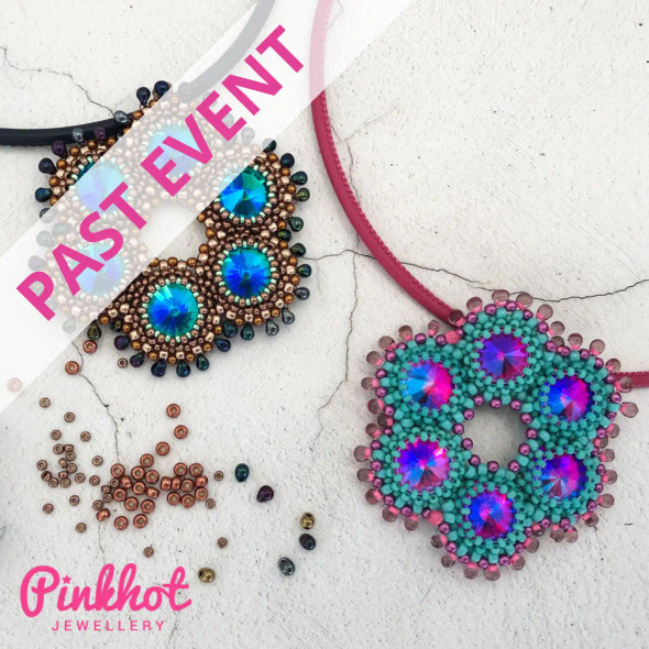 Tudor Rose Online Workshop DIY Step by Step Beading Class