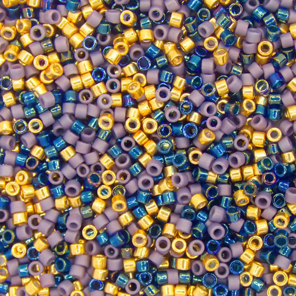Miyuki DELICA 11/0 Seed Beads TWILIGHT CASTLE MIX