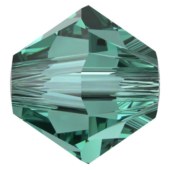 ELITE Eureka Crystal Bicone Beads 3mm Reimagined CARIBBEAN GREEN 5328
