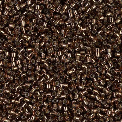 Silverlined Root Beer 11/0 Miyuki Delica Bead