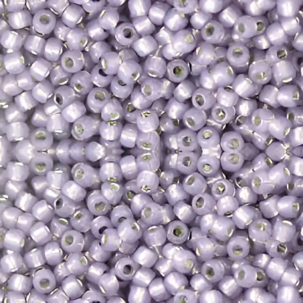 Toho ROUND 11/0 Seed Beads PERMAFINISH SILVER LINED MILKY ALEXANDRITE