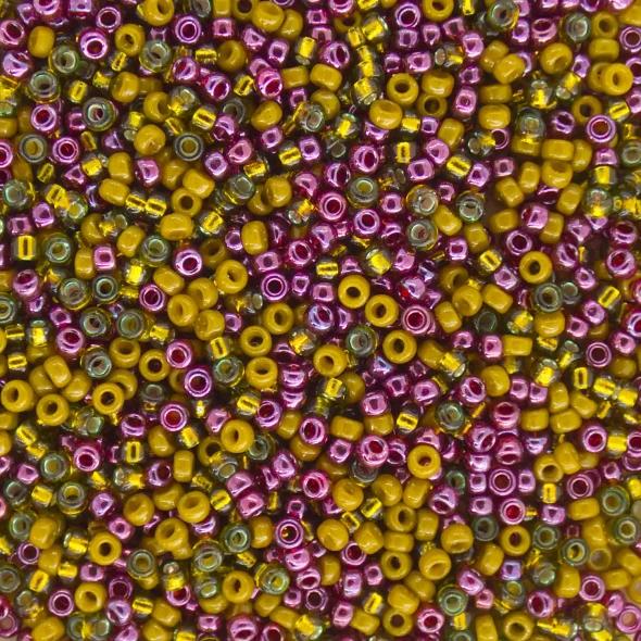 Miyuki ROUND 15/0 Seed Beads MAGIC IRIS MIX
