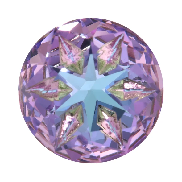 Krakovski Crystal Solar Round Stone 18mm VITRAIL LIGHT