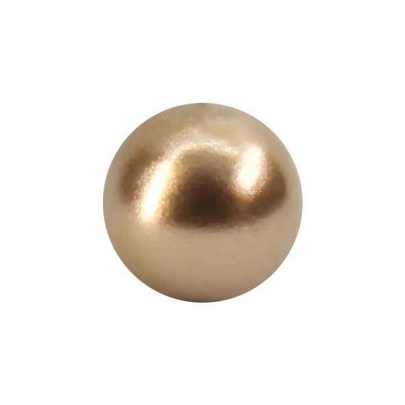 Krakovski Crystal Round Pearls 3mm PALE ANTIQUE BRASS
