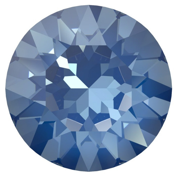 Swarovski Crystal Chaton Stone 8mm CRYSTAL BLUE MUSE LUX 1088
