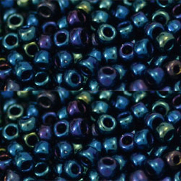 SIZE-6 #82 METALLIC NEBULA Toho Round Seed Beads