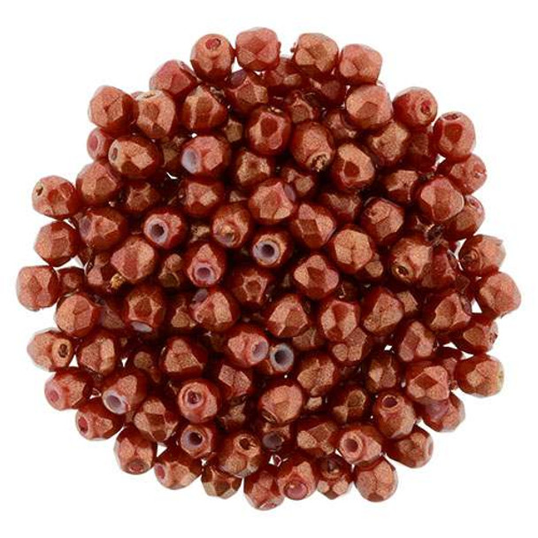 16263 of 17145
Firepolish 3mm Czech Glass Beads CARDINAL ETHEREAL HALO