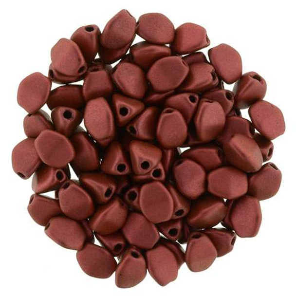 Pinch LAVA METALLIC MATTE Czech Glass Seed Beads