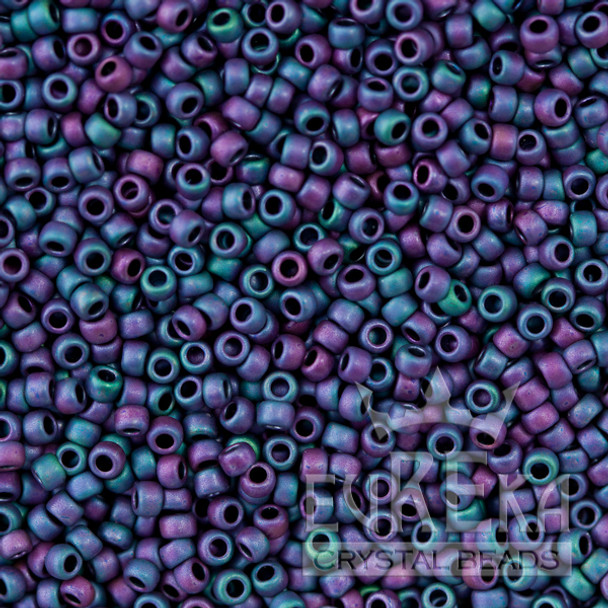 SIZE-11 #705 IRIS BLUE MATTE FROSTED Toho BEADS