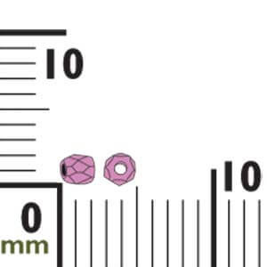 TRUE 2mm Firepolish CRYSTAL 24K GOLD PLATED AB