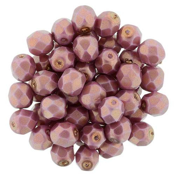 4mm Firepolish Beads CHERUB ETHEREAL HALO