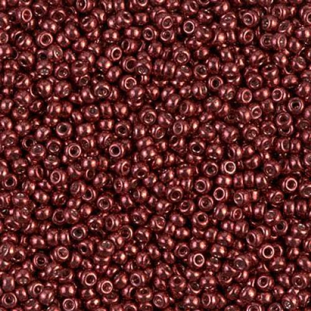 SIZE-11 #1089 GALVANIZED WINE Miyuki Round Seed Beads